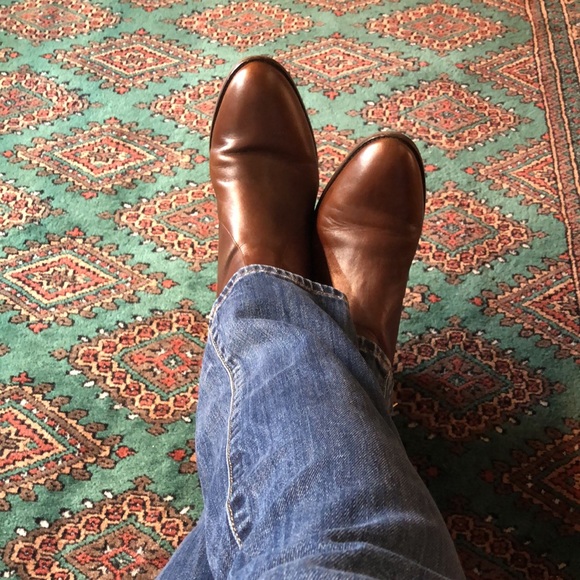 Leather and suede women’s Lands’End booties - Picture 11 of 11